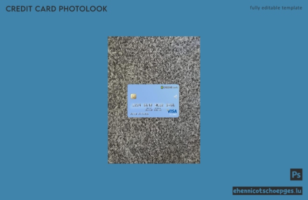 Albania Credins Bank Visa Debit Photolook Beispielvorschau
